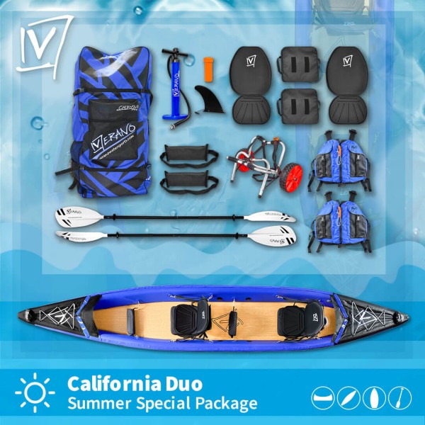 Verano Summer Special Package California Duo, saphire-blue